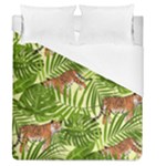 Tiger Pattern Background Duvet Cover (Queen Size)