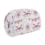 Cat Love Cartoon Pattern Make Up Case (Small)