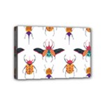 Beetles Colorful Pattern Design Mini Canvas 6  x 4  (Stretched)