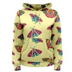 Colorful Butterflies Pattern Women s Pullover Hoodie