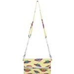 Colorful Butterflies Pattern Mini Crossbody Handbag