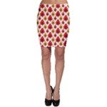 Seamless Autumn Trees Pattern Bodycon Skirt