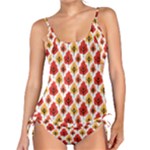 Seamless Autumn Trees Pattern Tankini Set