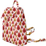 Seamless Autumn Trees Pattern Buckle Everyday Backpack