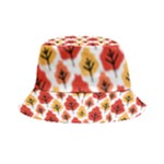 Seamless Autumn Trees Pattern Inside Out Bucket Hat