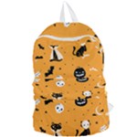 Halloween costume cats pattern Foldable Lightweight Backpack