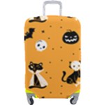 Halloween costume cats pattern Luggage Cover (Large)