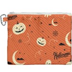 Halloween Elements Pattern Canvas Cosmetic Bag (XXXL)