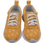 Oktoberfest line pattern design Kids Athletic Shoes