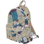 Christmas penguins The Plain Backpack