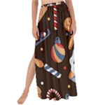 Winter christmas Maxi Chiffon Tie-Up Sarong