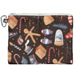 Winter christmas Canvas Cosmetic Bag (XXL)