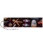 Winter christmas Roll Up Canvas Pencil Holder (L)