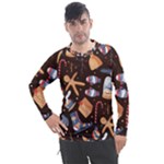 Winter christmas Men s Pique Long Sleeve Tee