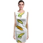 Corn seamless Classic Sleeveless Midi Dress