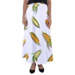 Corn seamless Flared Maxi Skirt