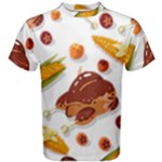 Thanksgiving foods Men s Cotton Tee