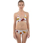 Thanksgiving foods Wrap Around Bikini Set