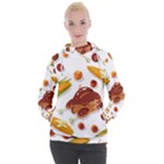 Thanksgiving foods Women s Hooded Pullover