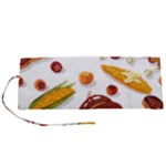 Thanksgiving foods Roll Up Canvas Pencil Holder (S)