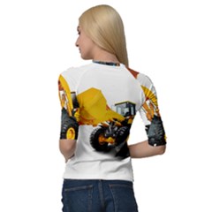 Quarter Sleeve Raglan T-Shirt 