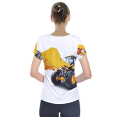 Short Sleeve Front Detail Top 