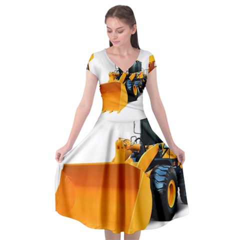 937h 1 955n 2 955n 1 932 1 Cap Sleeve Wrap Front Dress from ArtsNow.com