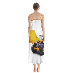Button Up Chiffon Maxi Dress 
