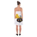 Ruffle Detail Chiffon Dress 