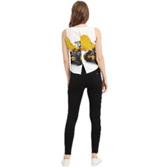 V-Neck Cropped Tank Top 