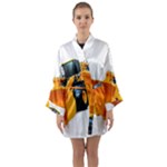 937h 1 955n 2 955n 1 932 1 Long Sleeve Satin Kimono