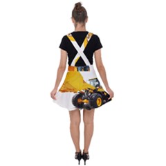 Velvet Suspender Skater Skirt 