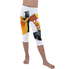 Kids  Lightweight Velour Capri Leggings  