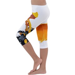 Kids  Lightweight Velour Capri Leggings  