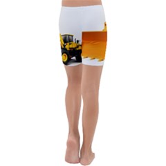 Kids  Lightweight Velour Capri Yoga Leggings 