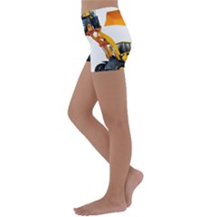 Kids  Lightweight Velour Yoga Shorts 