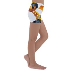 Kids  Lightweight Velour Yoga Shorts 