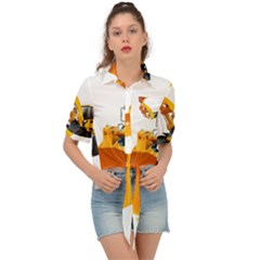 Tie Front Shirt  