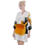 937h 1 955n 2 955n 1 932 1 Open Neck Shift Dress