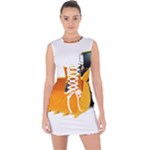 937h 1 955n 2 955n 1 932 1 Lace Up Front Bodycon Dress
