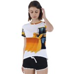 937h 1 955n 2 955n 1 932 1 Short Sleeve Foldover Tee