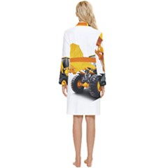 Long Sleeve Velvet Robe 