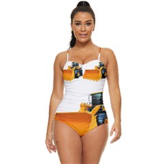 Retro Full Coverage Swimsuit 