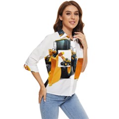 Women s Quarter Sleeve Pocket Shirt 