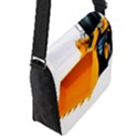 Flap Closure Messenger Bag (S) 