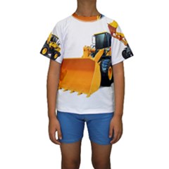 Kids  Short Sleeve Swimwear 
