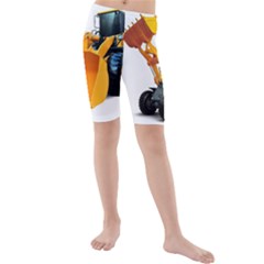 Kids  Mid Length Swim Shorts 