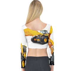 Long Sleeve Crop Top 