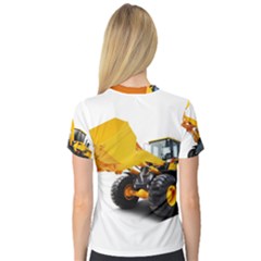 V-Neck Sport Mesh T-Shirt 