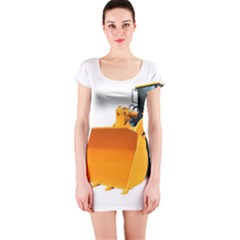 Short Sleeve Bodycon Dress Front Short Sleeve Bodycon Dress Front